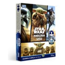 Quebra Cabeça The Mandalorian And Grogu Star Wars - 500 Peças - Toyster