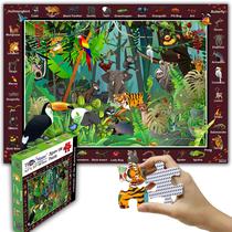 Quebra-cabeça THINK2MASTER Colorful Rainforest Jungle 100 unidades