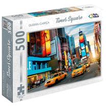 Quebra Cabeça Times Square 500 Peças Pais e Filhos