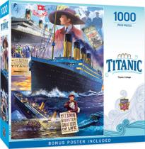 Quebra-Cabeça Titanic Collage 1000 Peças - Obras-Primas