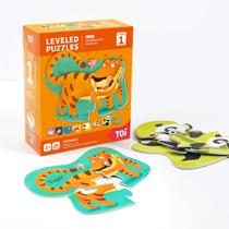 Quebra-cabeça TOI nivelado para crianças de 2 anos ou mais, jogo educativo