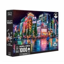 Quebra cabeca toquio neon 1000 pecas toyster Quebra cabeca toquio neon 1000 pecas toyster