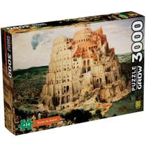 Quebra cabeca torre de babel 3000 pecas grow