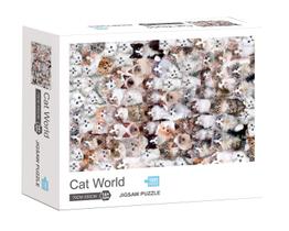 Quebra-cabeça Toynk Cat World 1000 peças Quebra-cabeça Toynk Cat World 1000 peças