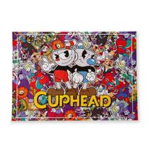 Quebra-cabeça Toynk Cuphead e Mugman Collage 1000 peças