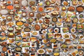 Quebra-cabeça Toynk Food 1000 peças para adultos e crianças