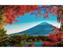 Quebra-cabeça Toynk Mount Fuji no outono de 1000 peças