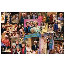 Quebra-cabeça Toynk The Golden Girls Collage dos anos 80, 1000 peças