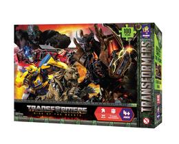 Quebra Cabeça Transformers: Batalha Final 100 PÇ