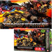 Quebra Cabeça Transformers Despertar Das Feras Batalha 100p