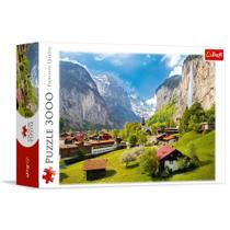 Quebra-cabeça Trefl Lauterbrunnen, Suíça 3000 peças
