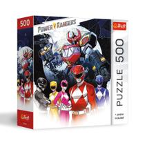 Quebra-cabeça Trefl Power Rangers Team 500 peças 48x34 cm Quebra-cabeça Trefl Power Rangers Team 500 peças 48x34 cm