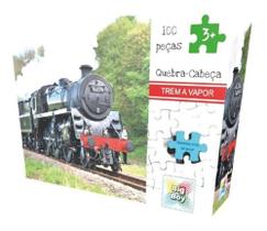 Quebra Cabeça Trem a Vapor 100 Peças - Big Boy