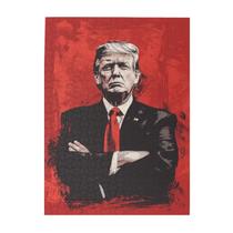 Quebra-cabeça Trump 500 peças para adultos e crianças com pôster Quebra-cabeça Trump 500 peças para adultos e crianças com pôster