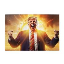Quebra-cabeça Trump ganha 1000 peças para adultos e crianças Quebra-cabeça Trump ganha 1000 peças para adultos e crianças
