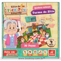 Quebra cabeça Turma do Sítio 30 peças - Brincadeira de criança