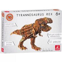 Quebra cabeça tyrannosaurus rex 3d