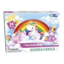 Quebra Cabeça Unicórnio Baby - 24 Peças Quebra Cabeça Unicórnio Baby - 24 Peças