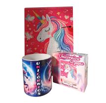 Quebra-Cabeça Unicórnios 60 Peças + Caneca Super Unicórnio Quebra-Cabeça Unicórnios 60 Peças + Caneca Super Unicórnio