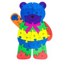 Quebra Cabeça Ursinho ABC e Números Quebra Cabeça Ursinho ABC e Números