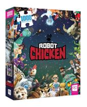 Quebra-cabeça USAOPOLY Robot Chicken It was Only a Dream 1000 unidades Quebra-cabeça USAOPOLY Robot Chicken It was Only a Dream 1000 unidades