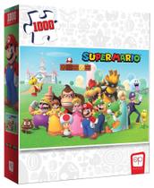 Quebra-cabeça USAOPOLY Super Mario Mushroom Kingdom” 1.000 unidades