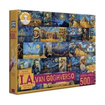 Quebra-cabeça Van Gogh verso - 500 Peças - Game Office