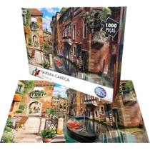 Quebra Cabeça Veneza 1000 Peças Brinquedo Adulto Criança Quebra Cabeça Veneza 1000 Peças Brinquedo Adulto Criança