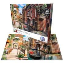 Quebra Cabeça Veneza 1000 Peças Puzzle Premium