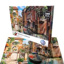 Quebra Cabeça Veneza - Itália 1000 Pcs Premium Pais E Filhos Quebra Cabeça Veneza - Itália 1000 Pcs Premium Pais E Filhos