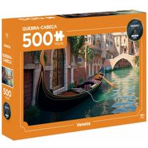 Quebra Cabeça Veneza Rio Da Italia Lagoa Europa 500 Peças