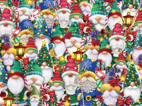 Quebra-cabeça Vermont Christmas Company Christmas Gonks 550 unidades