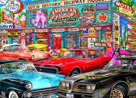 Quebra-cabeça Vermont Christmas Company Historic Highway 1000 unidades Quebra-cabeça Vermont Christmas Company Historic Highway 1000 unidades