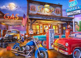 Quebra-cabeça Vermont Christmas Company Route 66 1000 peças