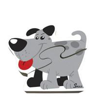 Quebra Cabeça Vertical Baby Cachorro Brinquedo Educativo