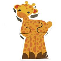 Quebra cabeça vertical baby girafinha - simque - 730 Quebra cabeça vertical baby girafinha - simque - 730