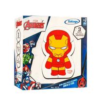 Quebra-Cabeça Vertical Colecionável Avengers Homem de Ferro - Xalingo Quebra-Cabeça Vertical Colecionável Avengers Homem de Ferro - Xalingo