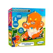 Quebra-Cabeça Vertical Colecionável Dinossauros Modelo 2 - Xalingo