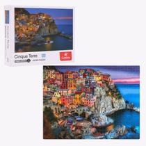 Quebra Cabeça Vila Costeira Cinque Terre 1000pçs - Castela Quebra Cabeça Vila Costeira Cinque Terre 1000pçs - Castela