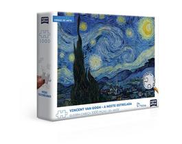 Quebra Cabeça Vincent Van Gogh A Noite Estrelada 1000 Peças