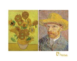 Quebra Cabeça Vincent Van Gogh Obras De Arte Duplo 1000 Pcs