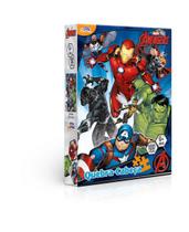 Quebra Cabeça Vingadores Avengers 100 Peças Toyster