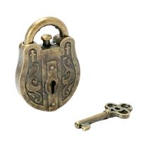 Quebra-Cabeça Vintage De Metal Com Fechadura E Chave, Brinquedo De Inteligência Para Adultos E