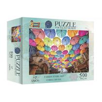 Quebra-Cabeça Volta ao Mundo Coréia do Sul - 500 Peças