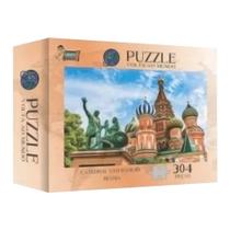 Quebra-Cabeça Volta ao Mundo Rússia - 300 Peças - Uriarte