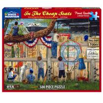 Quebra-cabeça White Mountain em The Cheap Seats 500 peças