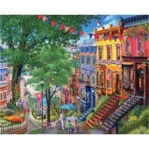 Quebra-cabeça White Mountain Summer in The City 1000 peças