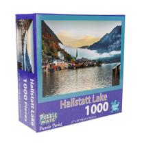 Quebra-cabeça Wisconin Toy Puzzle Mate Hallstatt Village 1000 unidades
