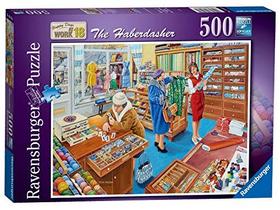 Quebra-cabeça Work Haberdasher de 500 peças, para maiores de 10 anos - Ravensburger