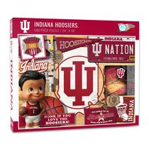Quebra-cabeça YouTheFan NCAA Indiana Hoosiers Retro 500 peças Quebra-cabeça YouTheFan NCAA Indiana Hoosiers Retro 500 peças